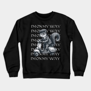 Funny Squirrel Crewneck Sweatshirt